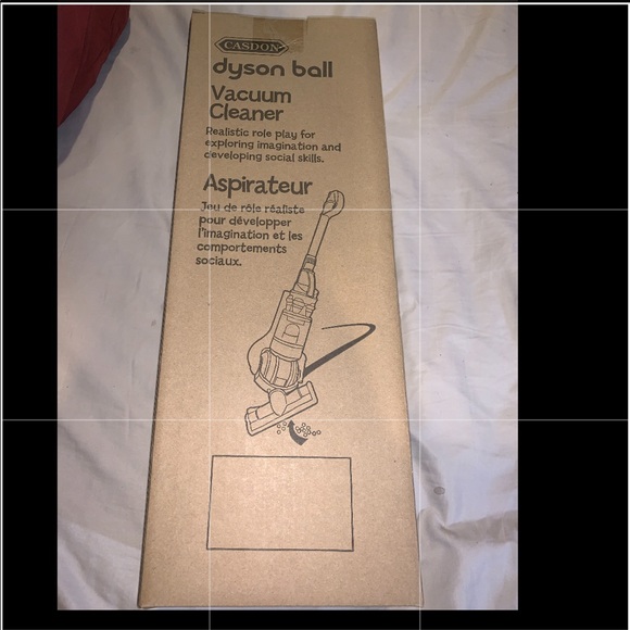 CASDON 64102 DYSON TOY VACUUM CLEANER GREY/YELLOW - Picture 3 of 5